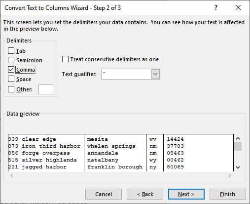 Text to Columns Function, Part 2 Text to Columns Function, Part 2
