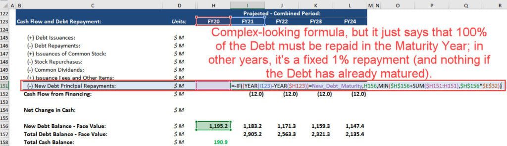 Combined Cash Flow Statement - Bottom Combined Cash Flow Statement - Bottom