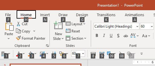Alt-Key Shortcuts for the QAT Alt-Key Shortcuts for the QAT