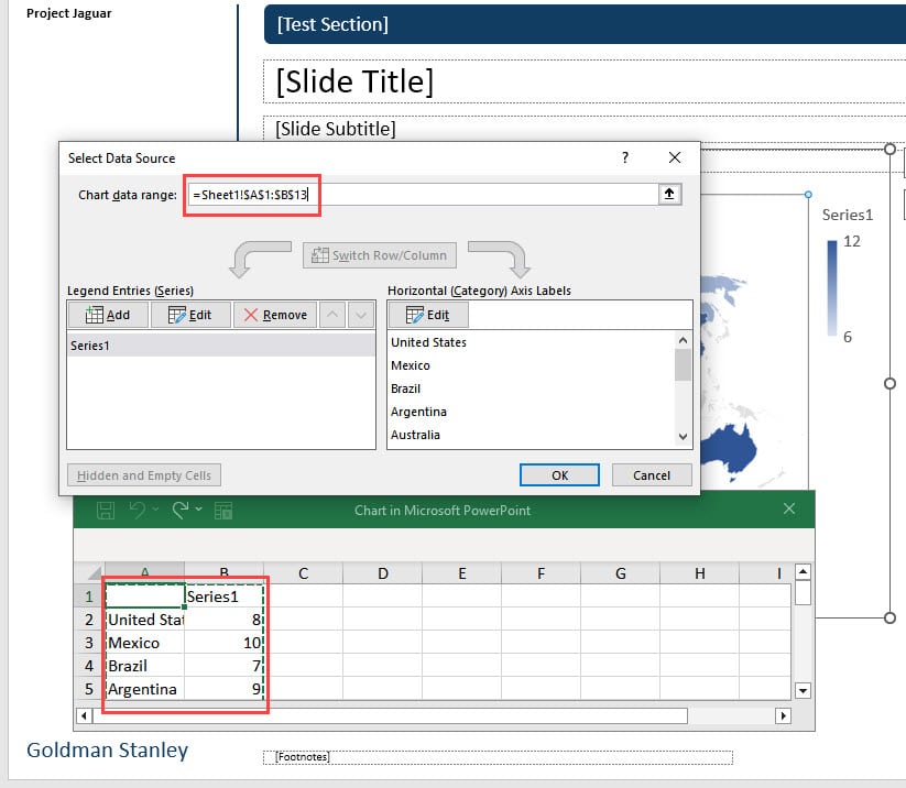 PowerPoint Maps - Default Settings PowerPoint Maps - Default Settings